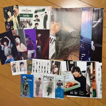 아베 료헤이 SnowMan 묶음 판매 아크릴 스탠드 굿즈