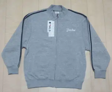 새상품 미사용품 MLB 뉴욕 양키스 풀 집업 LL 그레이