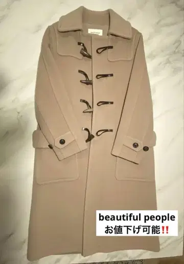 beautiful people 더플 롱 코트 150