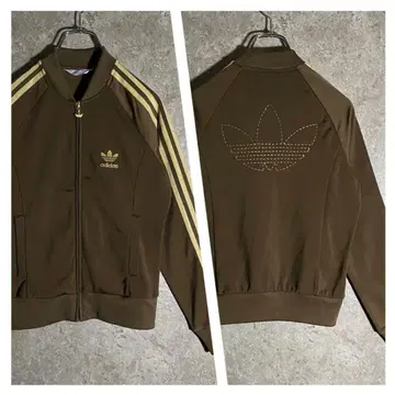 [좋은 디자인] 아디다스 트랙 자켓 저지 자수 트레포일 로고 새상품급