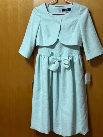 민트 그린 슬리브리스 원피스 38