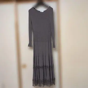 EPICA 브라운 긴팔 니트 원피스