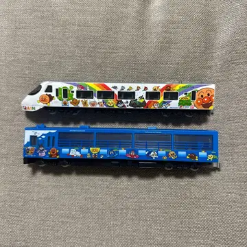 호빵맨 기차 2량 세트