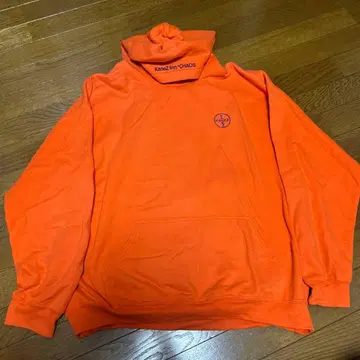 Kmelz im CHAOS 오렌지 후드 부착 후드티