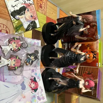 5등분의 신부 피규어, 러버 스트랩 등