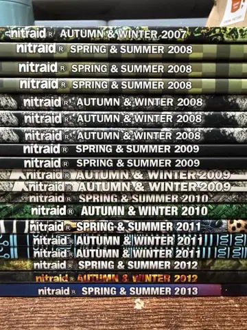 nitraid 카탈로그 21권 세트