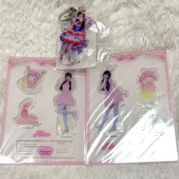 큐루링 해봐 신기루 아뮤 산리오 퓨로랜드 아크릴 스탠드 아크릴 키링