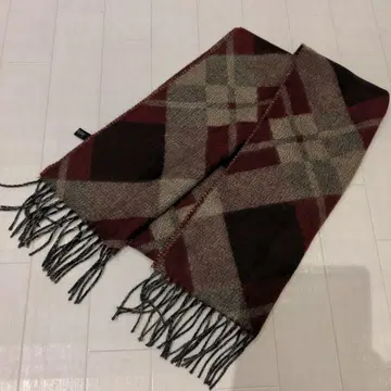 MICHAEL KLEIN 체크 무늬 머플러