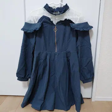 ROJITA 하트 ZIP 절개 원피스