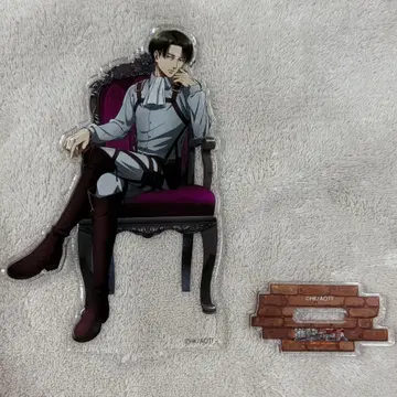 진격의 거인 리바이 아크릴 스탠드 의자