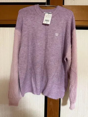 핑크 퍼플 니트 택 포함 새상품