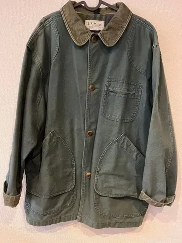 L.L.Bean 남성용 커버올 그린