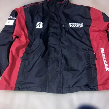 새상품급 브릿지스톤 BLIZZAK VRX2 점퍼 블랙/빨간색 사이즈 L