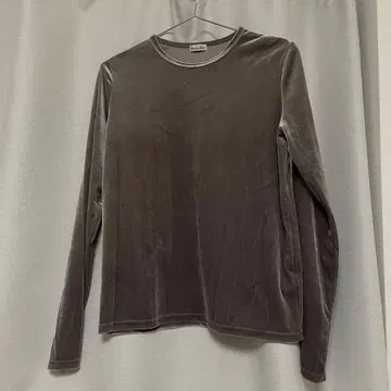 [새상품급] steven alan 벨벳 긴팔 T셔츠