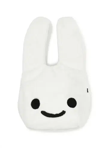 CUNE 큔 복슬복슬 토끼 백 화이트 택 포함 미사용 새상품