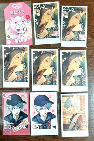 쿠츠하 폴라로이드풍 카드, 부적풍 스티커