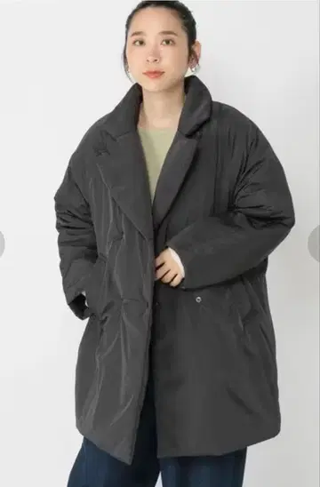 스튜디오 클립 studio CLIP* 경량 2way 빅 라펠 코트