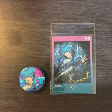 명조 1주년 캔뱃지 엽서 브란트