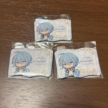 NU:카니발 에드몬드 챠레 복권 북형 캔뱃지 3개 세트