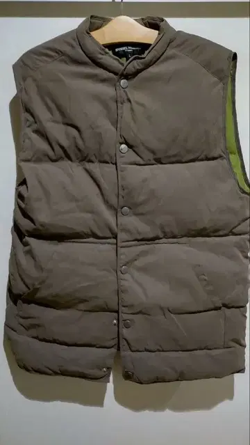 RYKIEL HOMME 브라운 다운 베스트 L