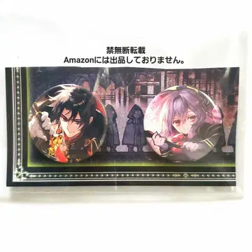 종말의 세라프 글렌 시노아 캔뱃지 2종 세트 점페스