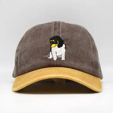 새상품 오리지널 자수 베이스볼 캡 강아지 닥스 애니멀 개
