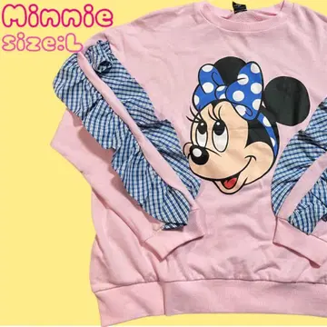 디즈니*Disney*미니*프릴*트레이닝복*맨투맨*시마무라