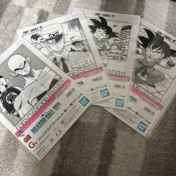 드래곤볼 제일복권 40주년 g상 클리어 파일 4 6 7 11