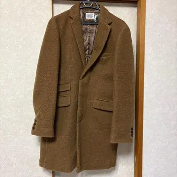 나노 유니버스 브라운 체스터 코트