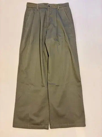 STJohnsBay 슬랙스 치노 팬츠 2턱 카키 MEXICO 제조