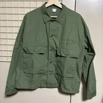DELUXE 밀리터리 자켓 올리브 그린