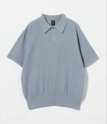 BATONER 숏 슬리브 썸머 니트 피케 셔츠