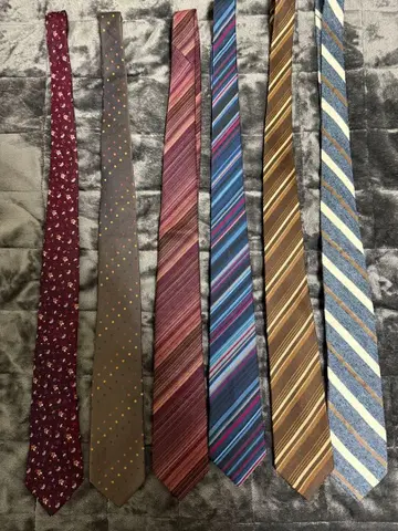 넥타이 6개 세트 폴스미스 외