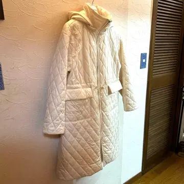 비밍 충전솜 퀼트 후드 코트