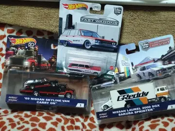 핫휠 팀 트랜스포트 스카이라인 밴 로렐 아드반