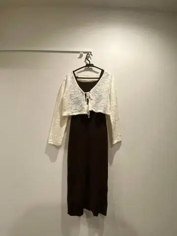 릴리안 캐럿 니트 원피스 롱 원피스 원피스