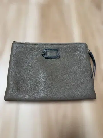 [ 츠치야 가방 ] 레더 트래블 파우치 ( 애쉬 그레이 )