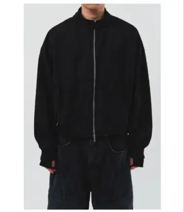 HIFIFNK 블랙 크롭 자켓 Baracuta Cropped