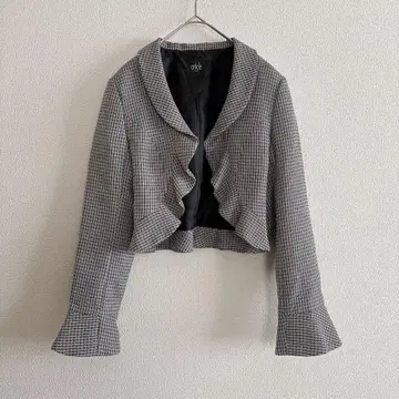 아티클 포멀 자켓 블루종 겉옷 하운드투스 프릴 입학식 9