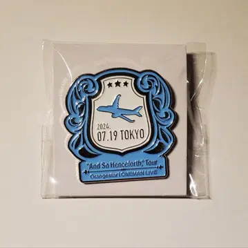 Orangestar ASH 투어 회장 한정판 핀즈 TOKYOver