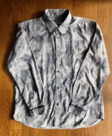 고급 마준 긴팔 카리유시 의류 하와이안 셔츠 L 사이즈 관혼상제