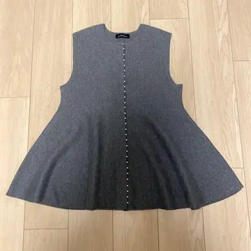 유나이티드 애로우즈 펄 장식 베스트