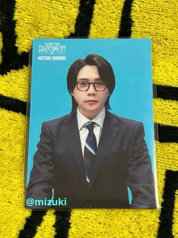 미세스 그린애플 미세스 바벨 포토 카드 32번 오오모리 모토키