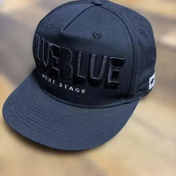 블루블루 플랫 캡 / 블랙 BLACK CAP BLUEBLUE