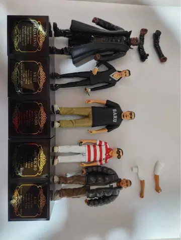 개봉 완료 도쿄 트라이브 2 피규어 9체 세트