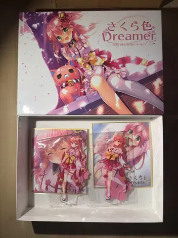 사쿠라색 Dreamer 특전 아크릴 스탠드 색지 사쿠라 미코