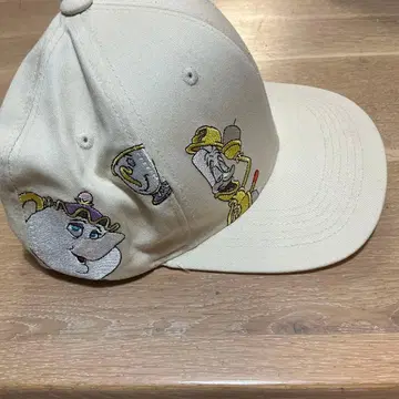 미녀와 야수 캡 자수 한 번 사용