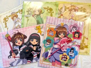 새상품 구하기 어려움 카드캡터 사쿠라 클리어 파일 세트