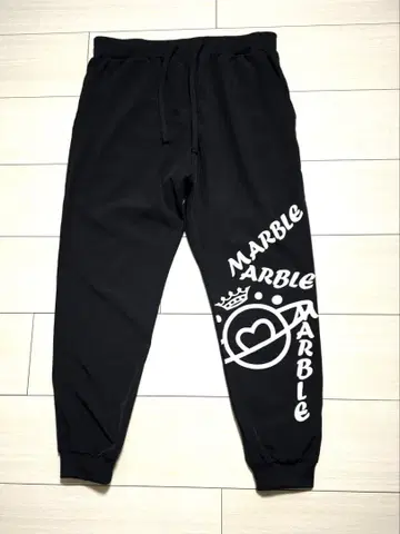 마블 블랙 팬츠 M