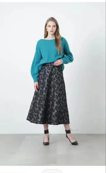 3D 애니멀 JQ 플레어 스커트 PINKY&DIANNE 핑키앤다이안